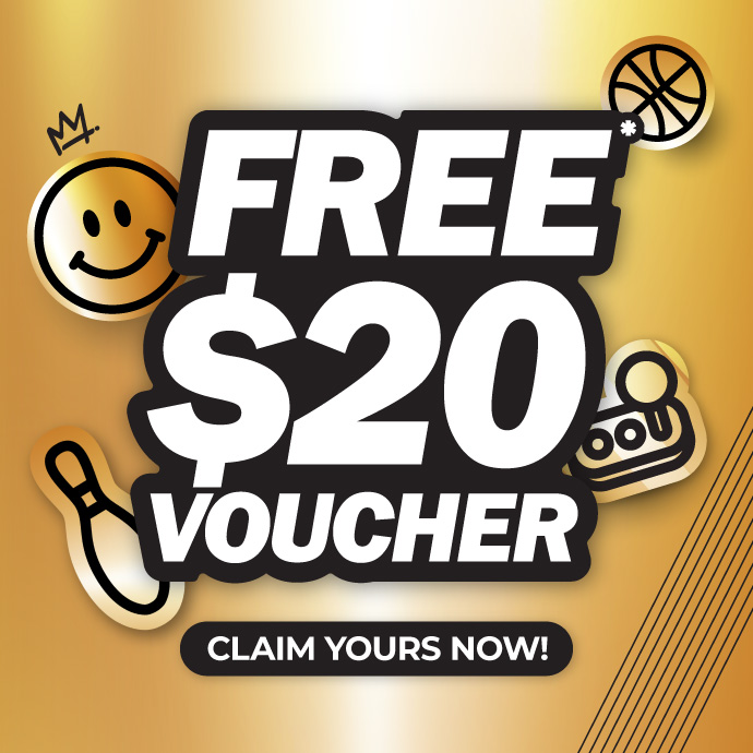 Free $20 Voucher on us!
