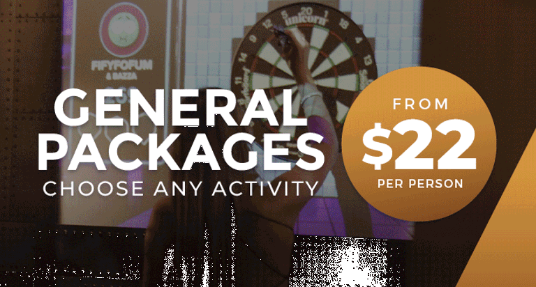 General Activity Packages at Kingpin