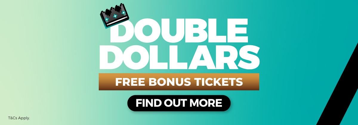 Double Dollars + bonus tickets at Kingpin
